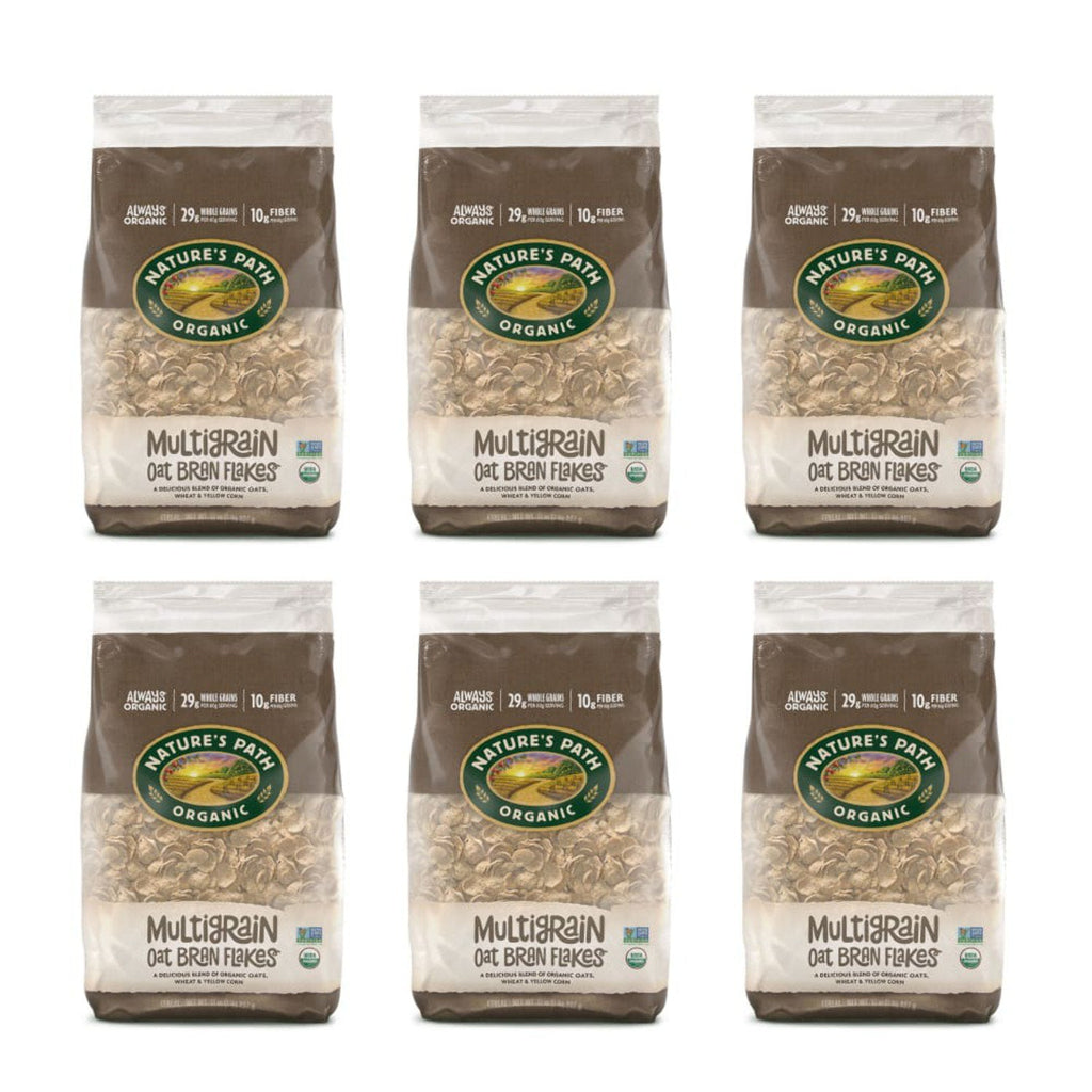 Nature's Path Organic Multigrain Oat Bran Cereal, 32 oz (Case of 6)