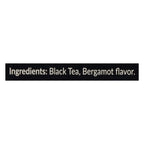 Wissotzky Earl Grey Black Tea, 25 ct (Case of 12)