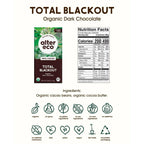 Alter Eco Organic Blackout 100% Dark Chocolate – Fair Trade Swiss Cacao, Case of 12-2.65 Oz
