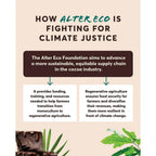 Alter Eco Organic Blackout 100% Dark Chocolate – Fair Trade Swiss Cacao, Case of 12-2.65 Oz