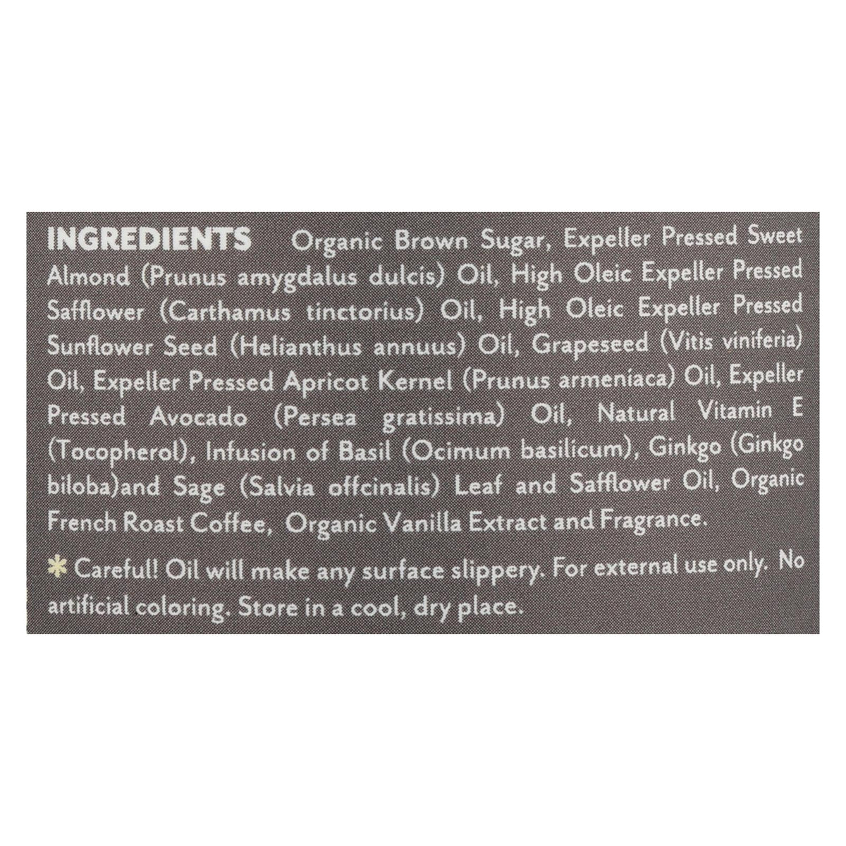 Soothing Touch French Vanilla Latte Brown Sugar Scrub - Hydrating Ayurvedic Skin Care, 16 oz