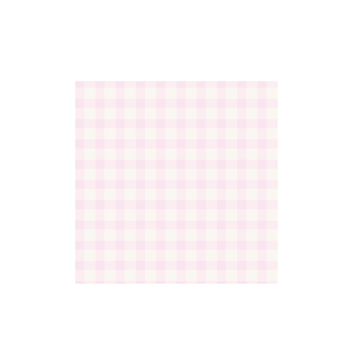 Pink Gingham Napkin