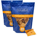 ValueBull USA Beef Collagen Chips Dog Chews, Chicken Flavor, 2 Pound