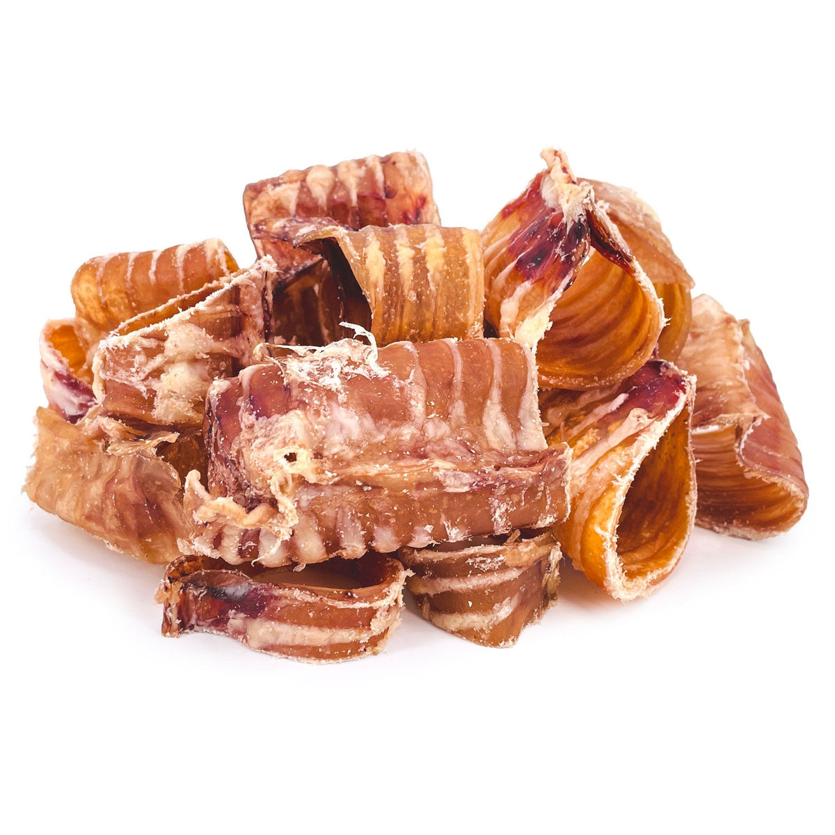 ValueBull Beef Trachea Bites for Small Dogs, Premium, 1 Pound