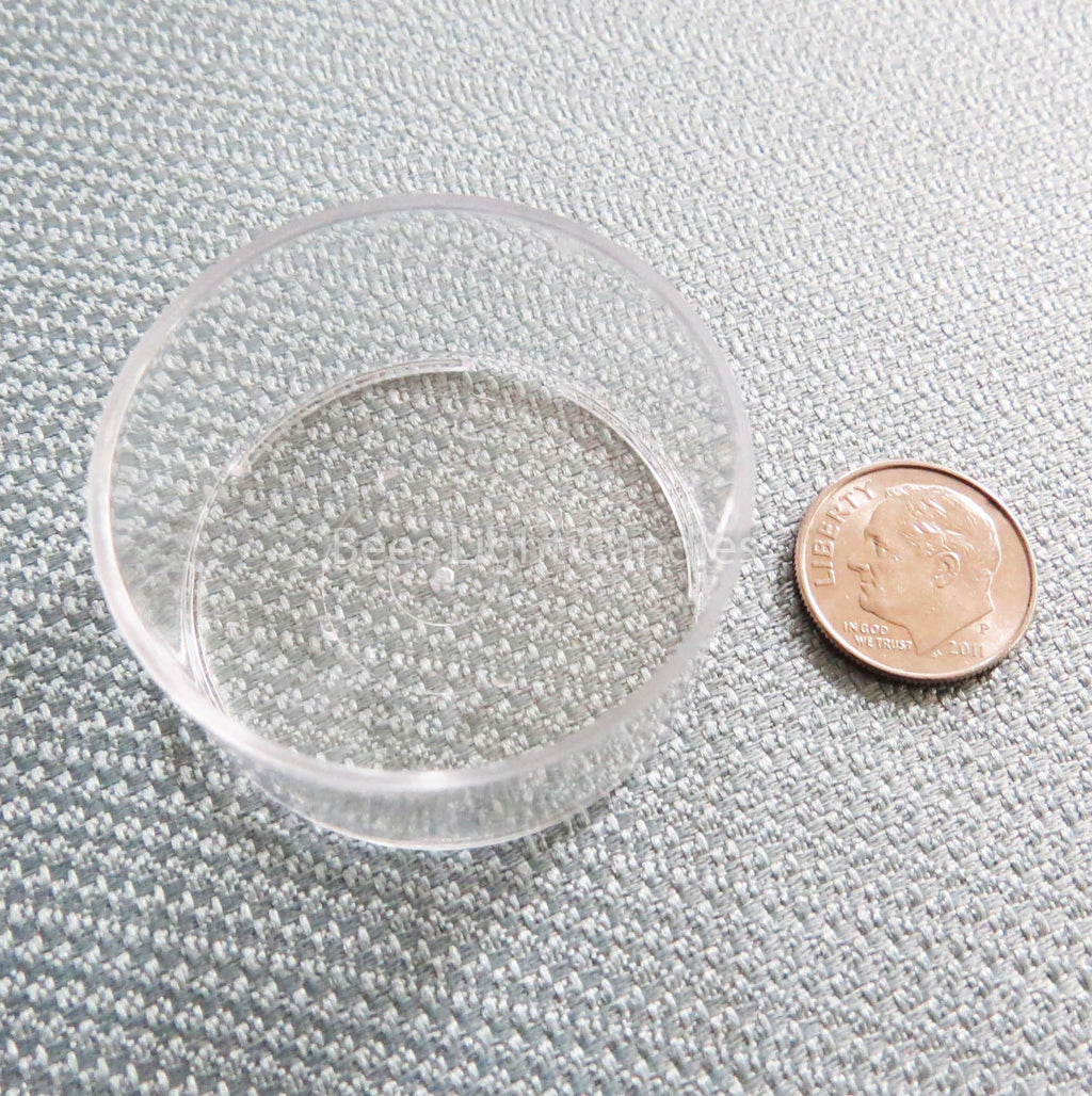 250 Clear Polycarbonate Tealight Cups