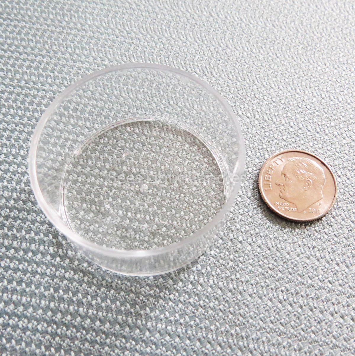 250 Clear Polycarbonate Tealight Cups