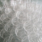 250 Clear Polycarbonate Tealight Cups