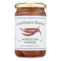 Casablanca Market Harissa Moraccan Paste (Case of 6 x 10.58 Oz) - Authentic Moroccan Spicy Chili Condiment, Gluten-Free, Kosher, Yeast-Free
