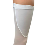 Anti-Embolism Stockings 15-20 mmHg Thigh High with Inspection Toe, Medium Regular