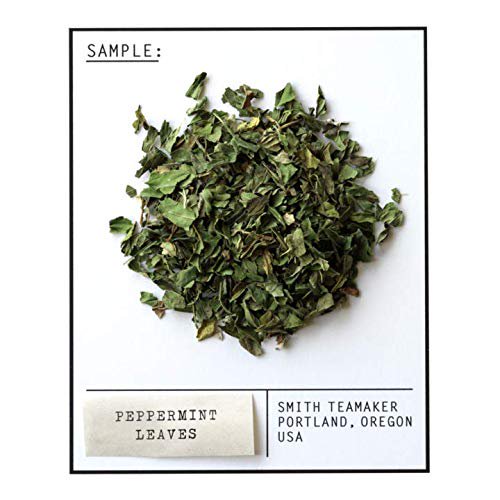 Smith Teamaker Peppermint Herbal Tea – Pure & Caffeine-Free (6-Pack, 15 Bags Each)