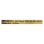 Borsari Seasoning Salt Crack Pepper - 6 Pack (4 oz) - Gluten-Free, Vegan, USA Made
