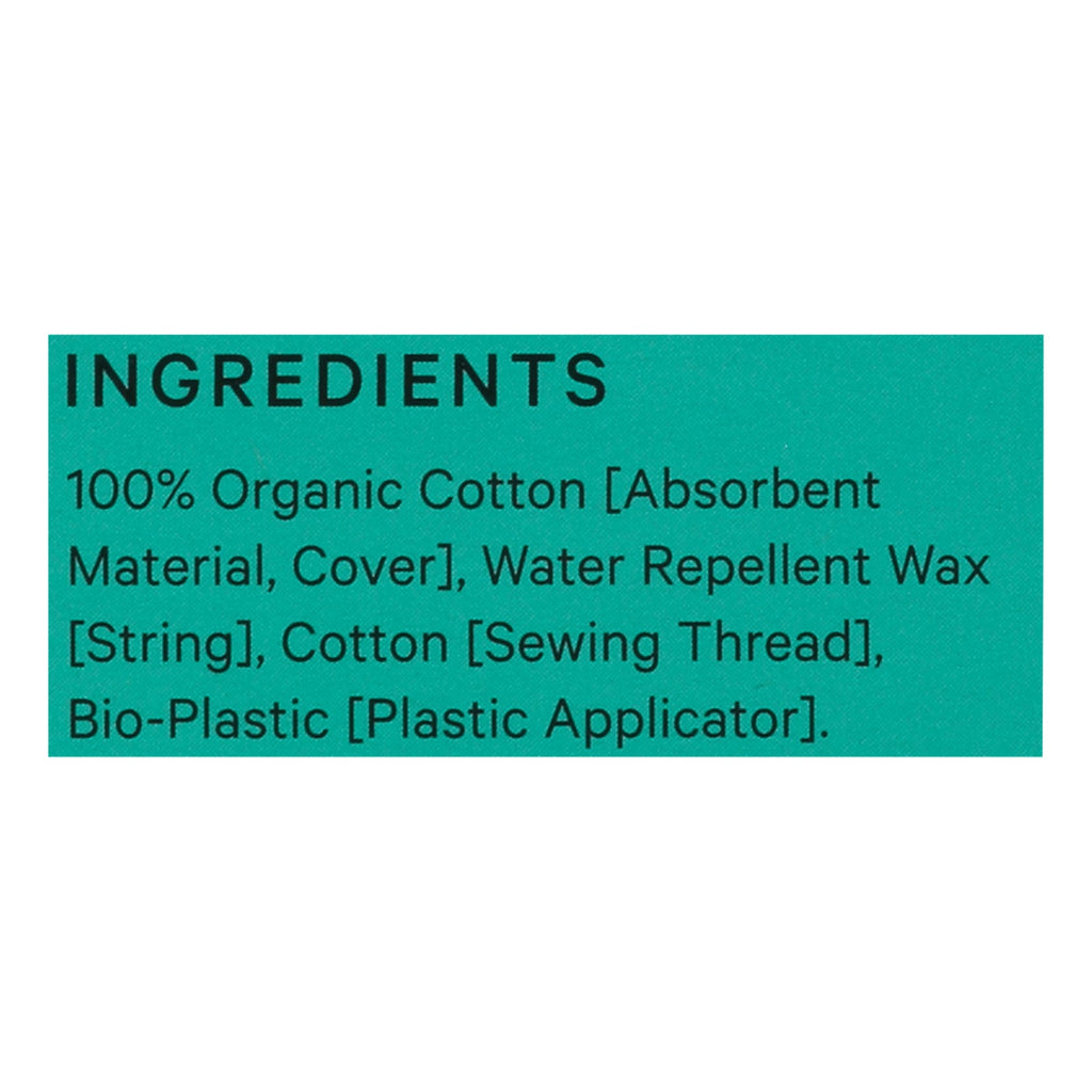 The Honey Pot Super Unscented Tampons with Plastic Applicator, 18 ct