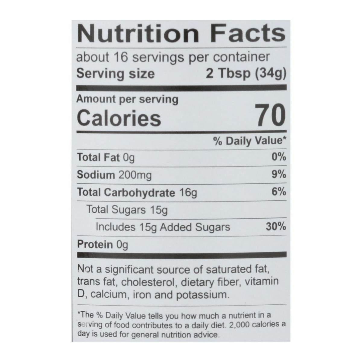 Rib Rack Sweet Honey BBQ Sauce, 19 oz (Case of 6)