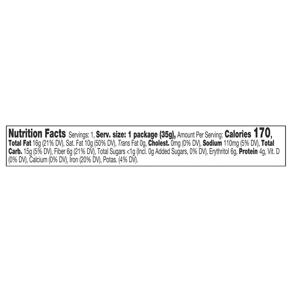 Lily's Dark Chocolate Peanut Butter Cups 2-Pack, 1.25 oz (Case of 12)