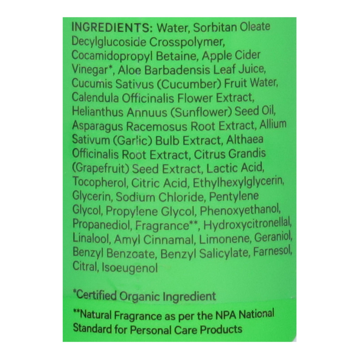 The Honey Pot Cucumber Aloe Intimate Foam Wash, 5.51 fl oz