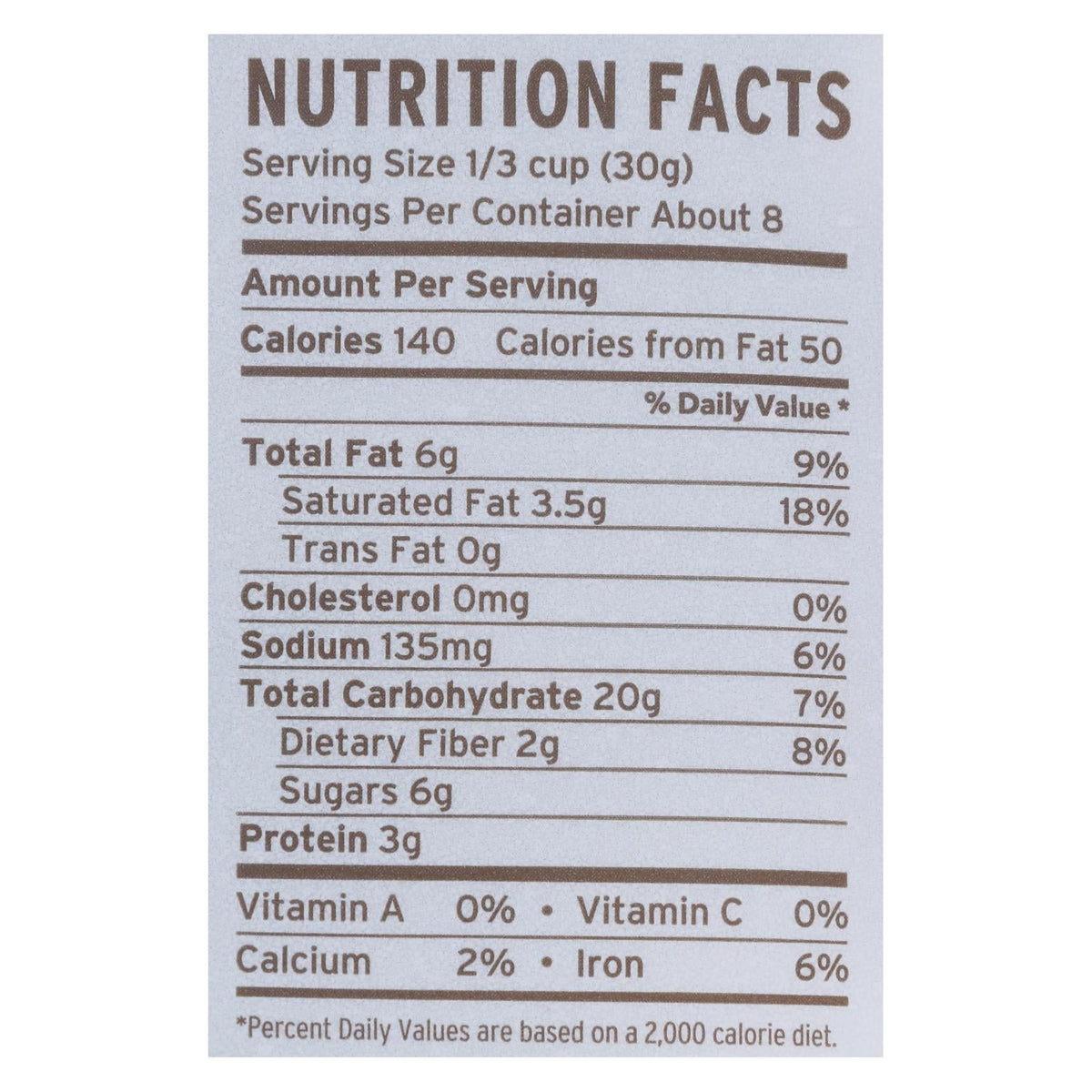 Purely Elizabeth Chocolate Sea Salt Probiotic Granola, 8 oz (Case of 6)