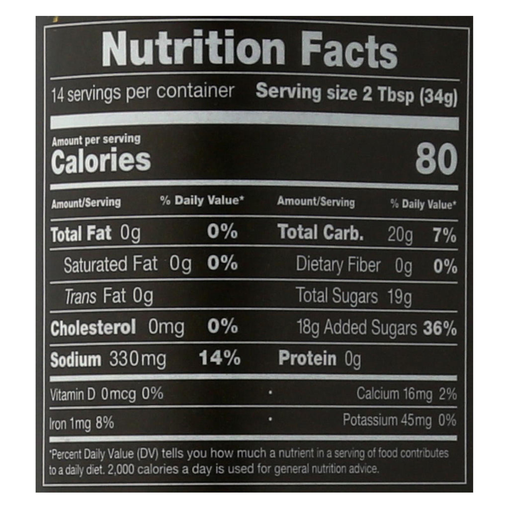 Rufus Teague Honey Sweet BBQ Sauce, 16 oz (Case of 6)