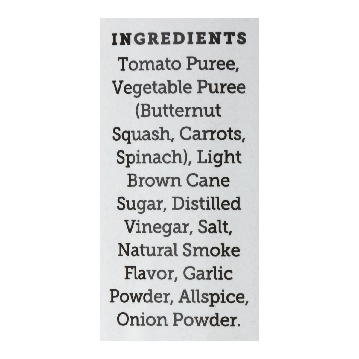 True Made Foods Vegetable BBQ Sauce, 18 oz (Case of 6)