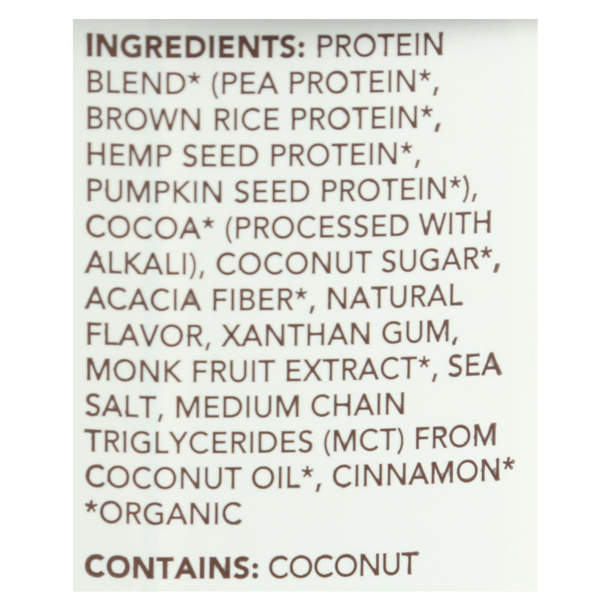 Aloha Chocolate Plant-Based Protein Powder, 1.22 lb