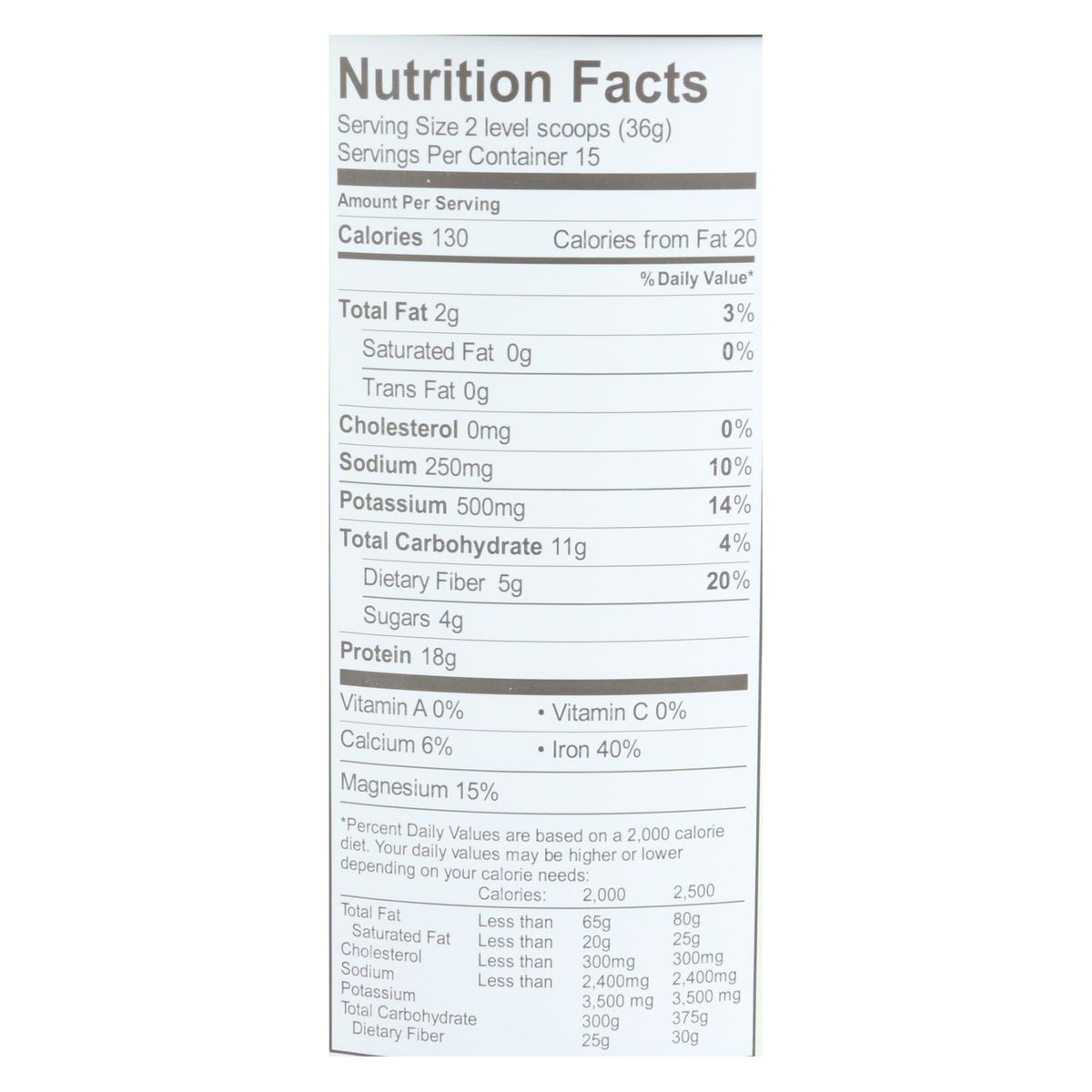 Aloha Chocolate Plant-Based Protein Powder, 1.22 lb