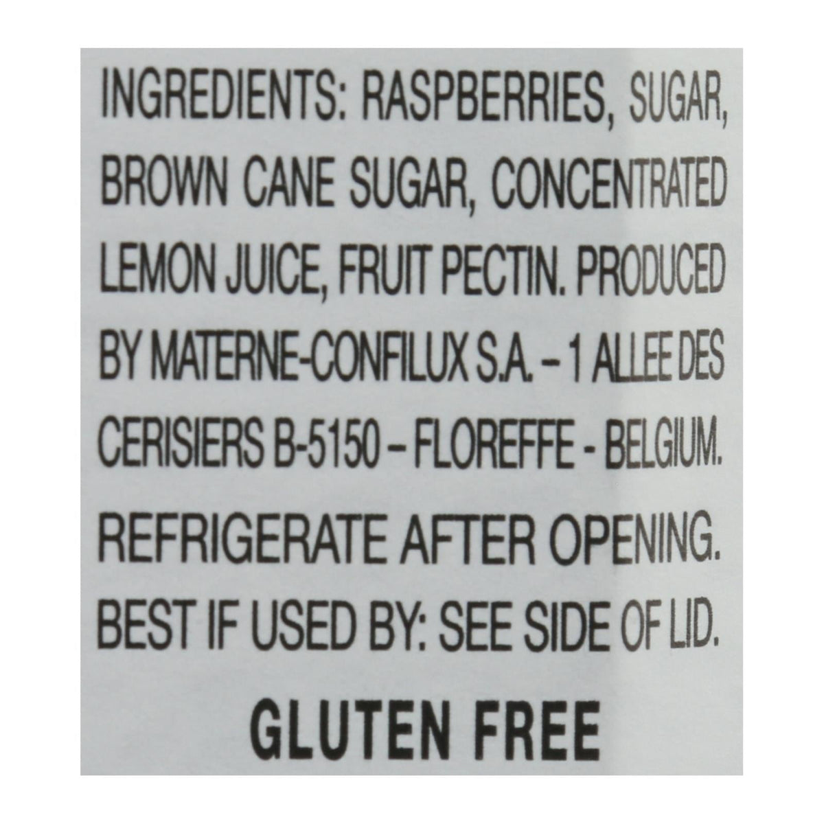 Bonne Maman Raspberry Conserve, 13 oz (Case of 6)