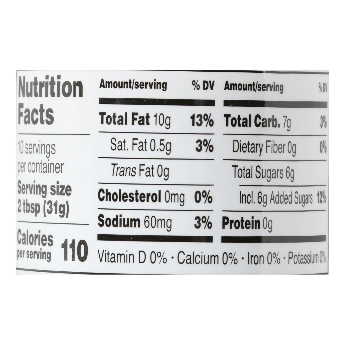 Brianna's Honey Ginger Vanilla Salad Dressing, 10 fl oz (Case of 6)
