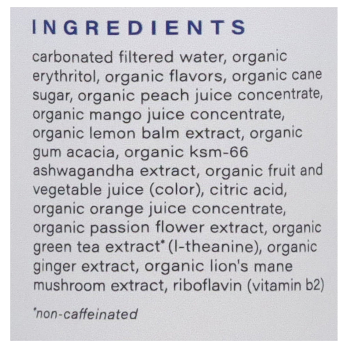 Hiyo Organic Peach Mango Seltzer, 12 fl oz (Case of 12)