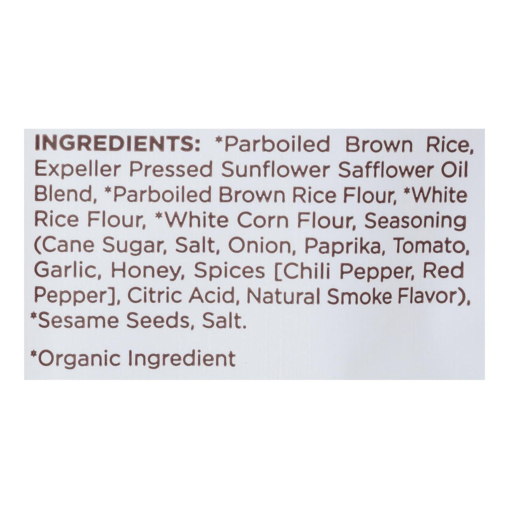 Lundberg Barbecue Rice Chips, 5.5 oz (Case of 6)