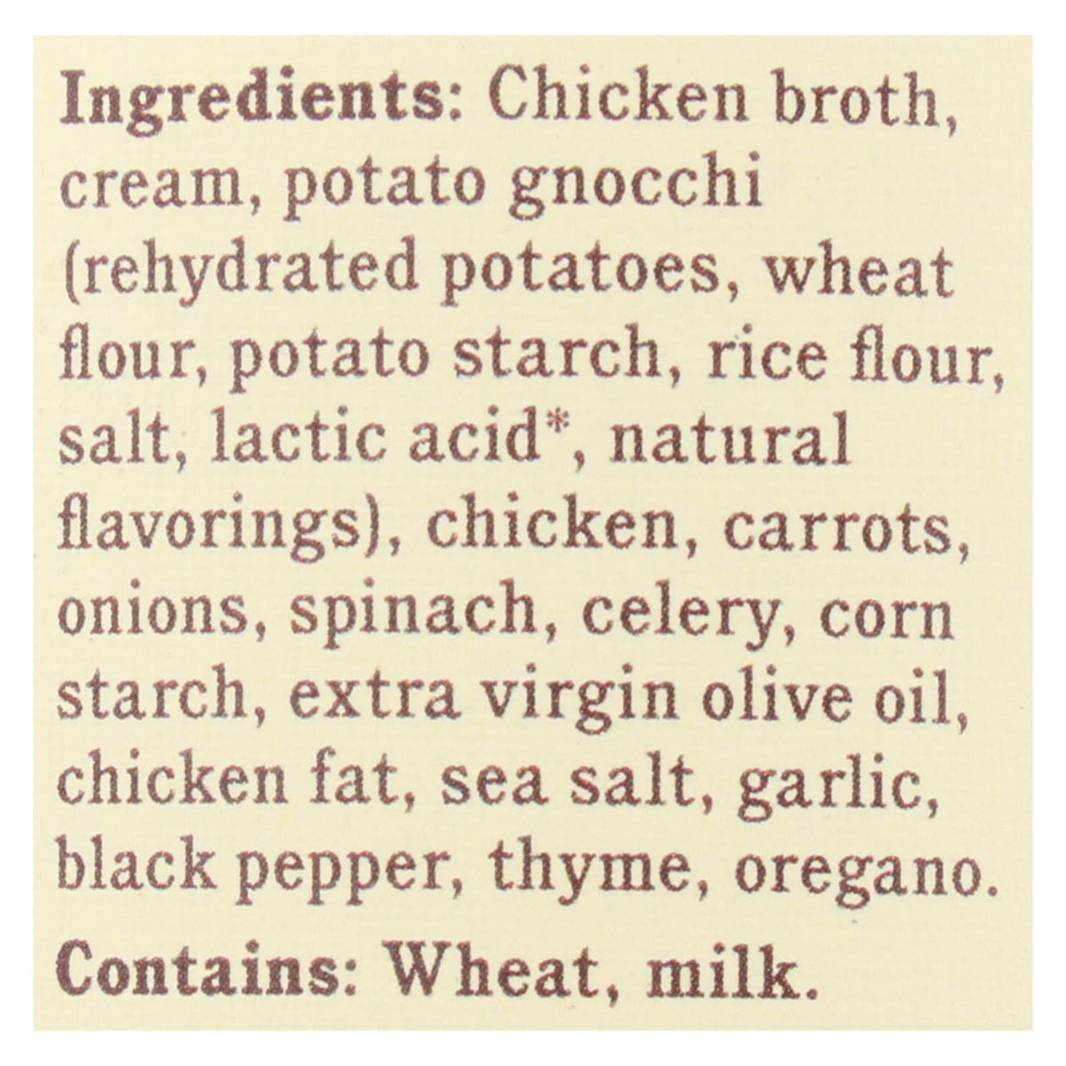 Rao's Homemade Chicken Gnocchi Soup, 16 oz (Case of 6)