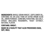 Back to Nature Rosemary Olive Oil Whole Wheat Crackers, 7 oz (Case of 12)