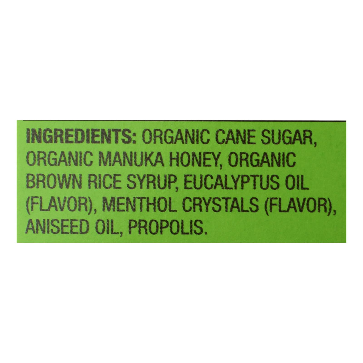Wedderspoon Organic Eucalyptus Manuka Honey Drops, 4 oz