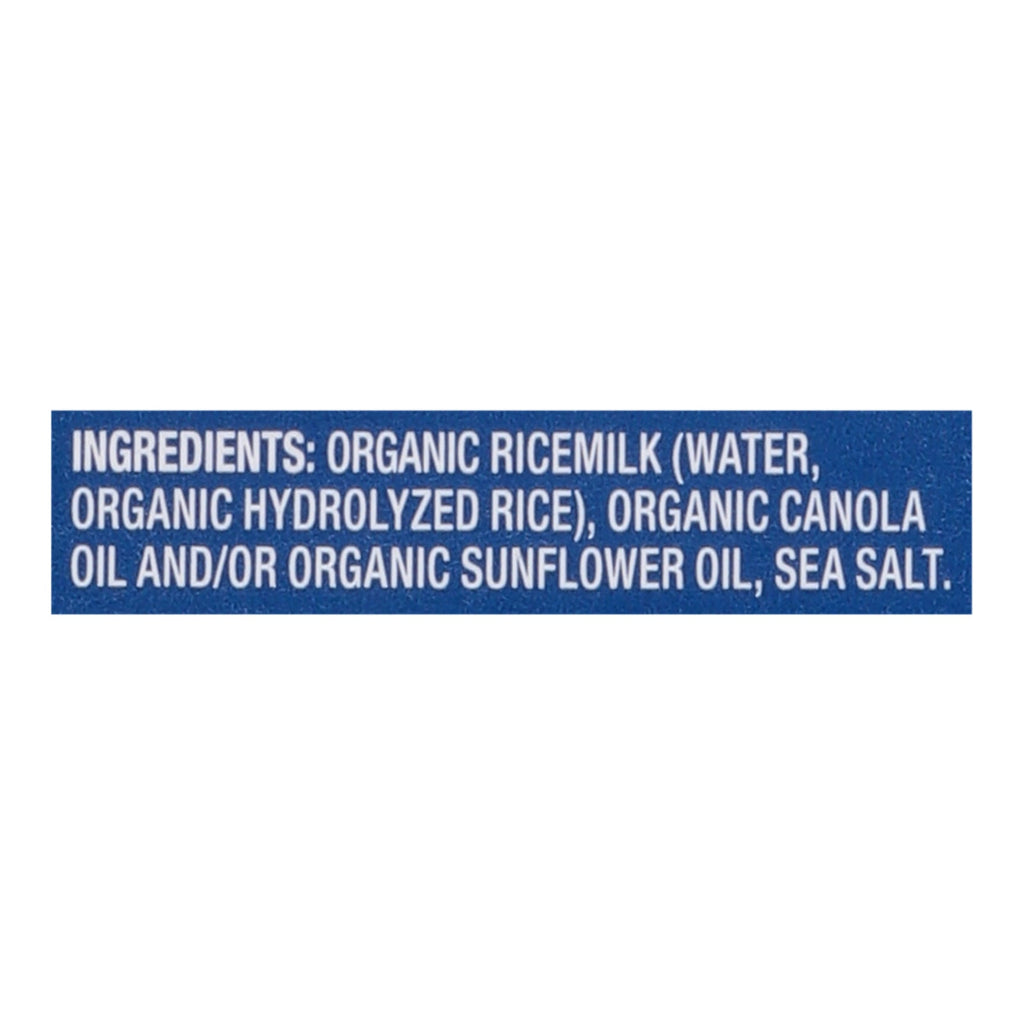 Rice Dream Organic Original Rice Drink, 32 fl oz (Case of 6)