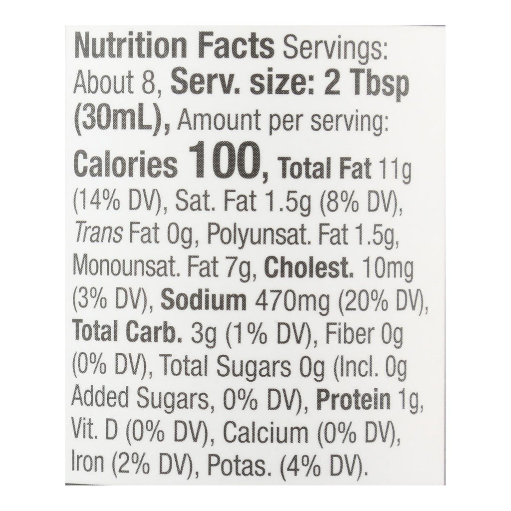 Primal Kitchen Ranch Dressing, 8 fl oz (Case of 6)