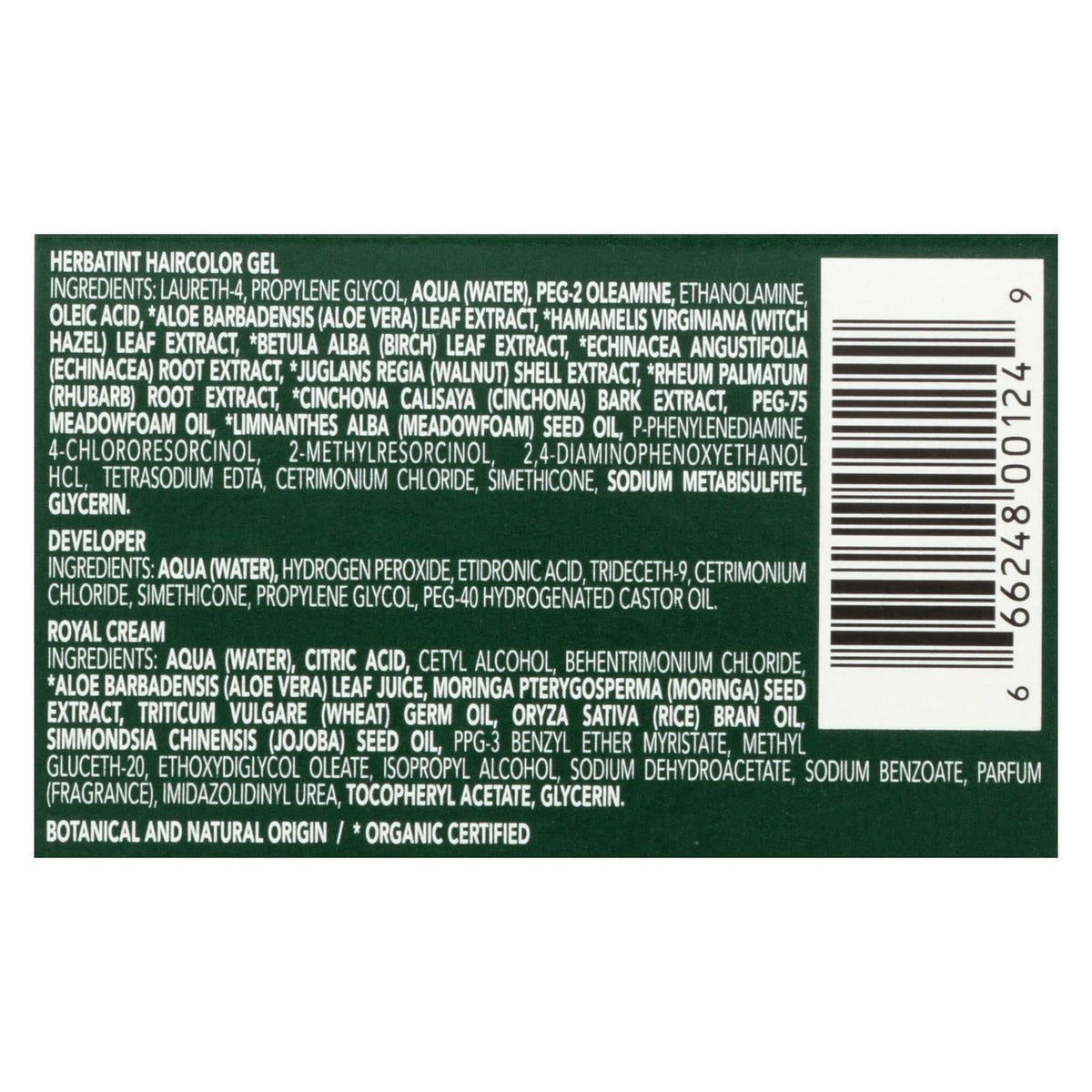 Herbatint 6C Dark Ash Blonde Hair Color, 5.75 fl oz