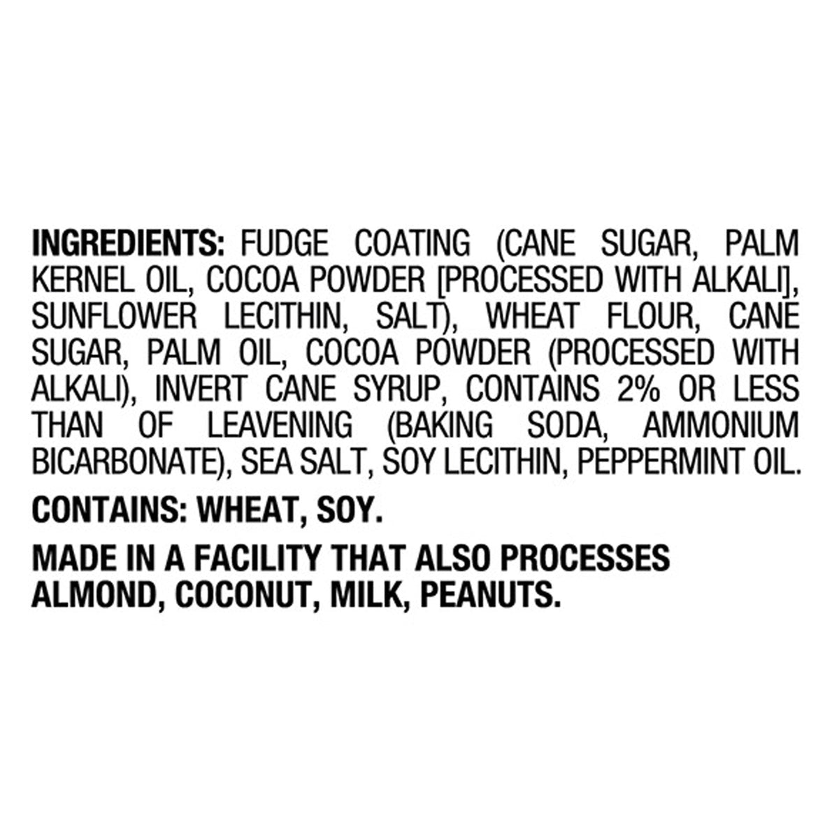 Back to Nature Fudge Mint Cookies, 5.5 oz (Case of 6)