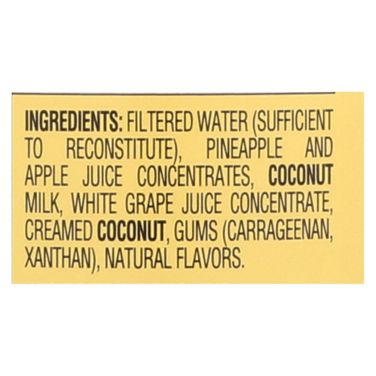R.W. Knudsen Pineapple Coconut Juice, 32 fl oz (Case of 6)