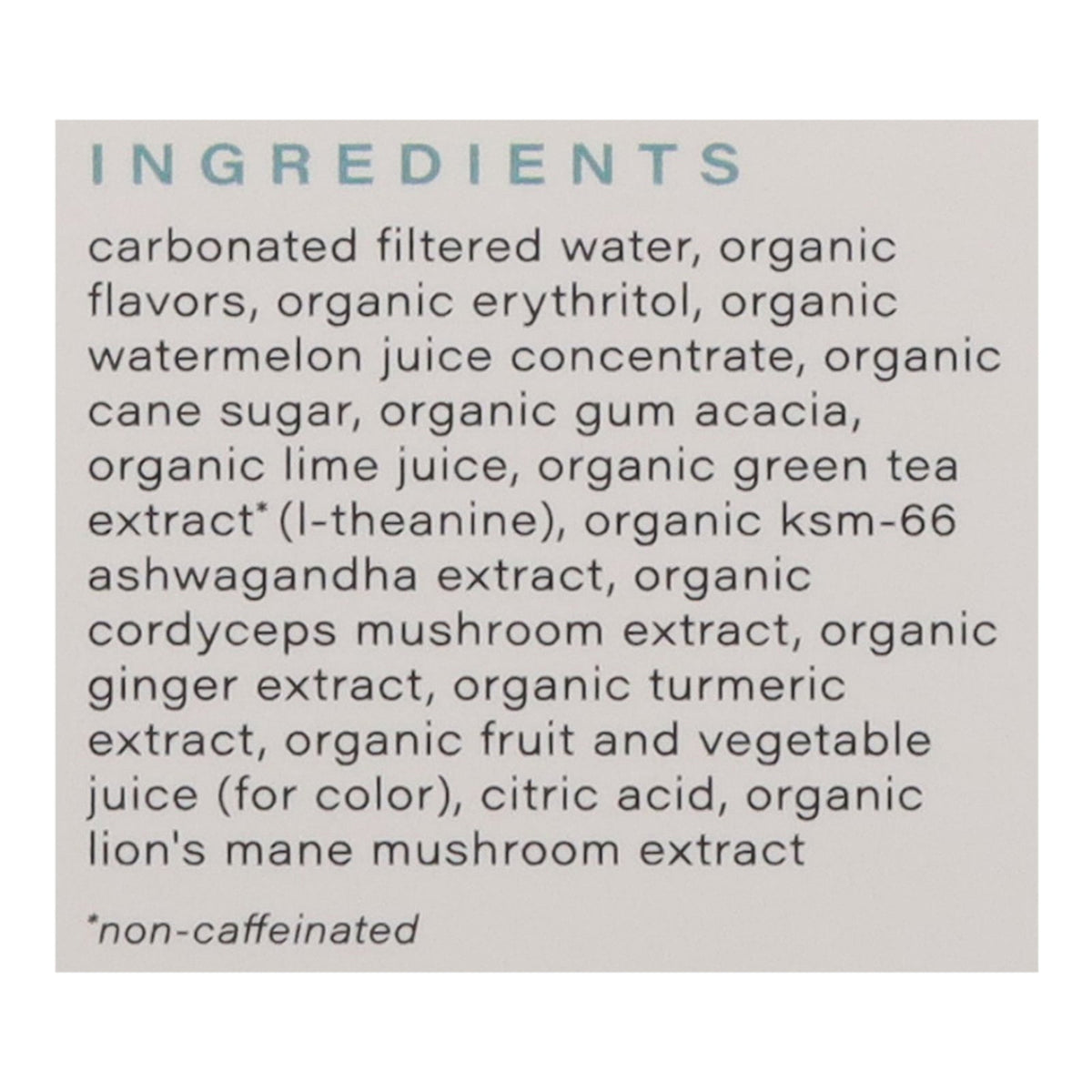 Hiyo Organic Watermelon Lime Sparkling Water, 4 x 12 fl oz (Case of 6)