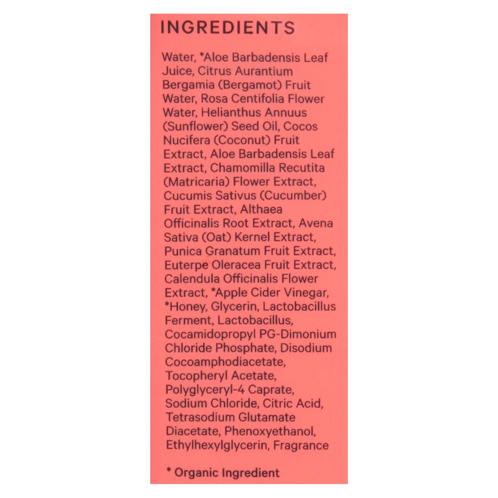 The Honey Pot Bergamot Rose Intimate Wipes, 30 ct