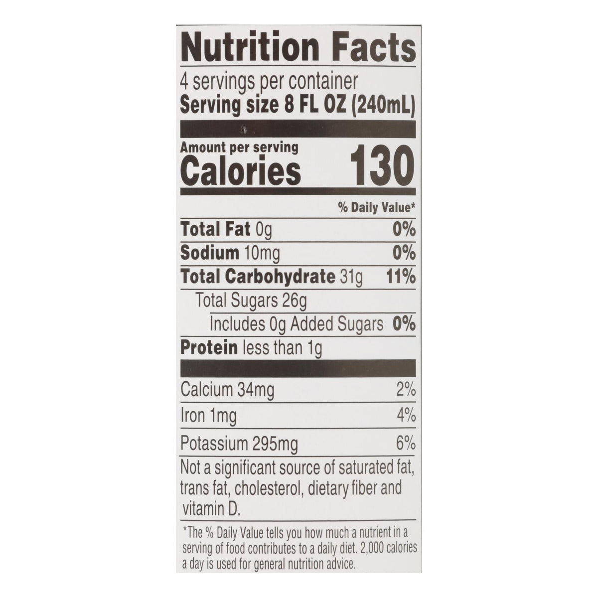 R.W. Knudsen Organic Pineapple Juice, 32 fl oz (Case of 6)
