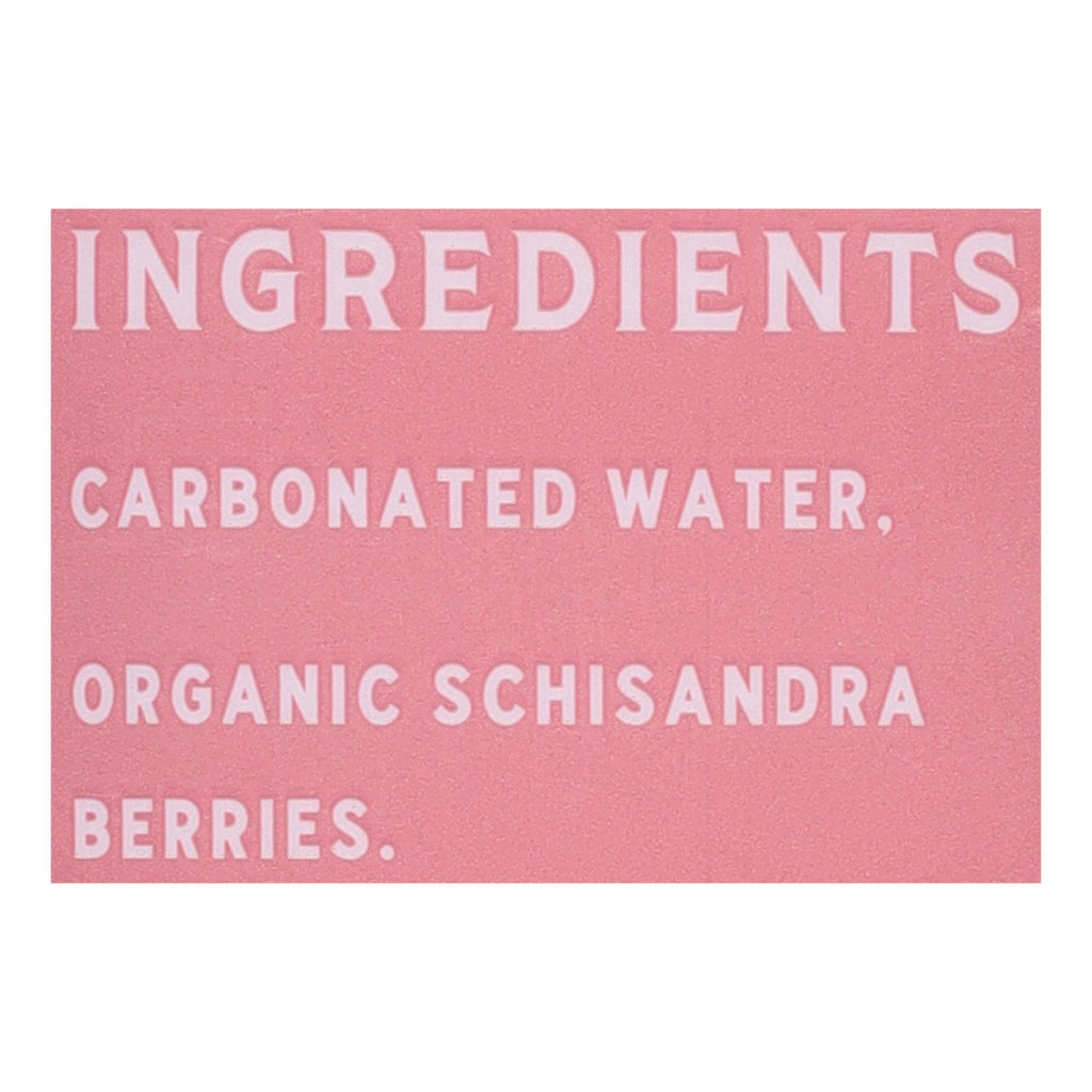 Rishi Schisandra Berry Sparkling Tea, 12 fl oz (Case of 12)