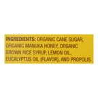 Wedderspoon Organic Lemon Manuka Honey Drops, 4 oz