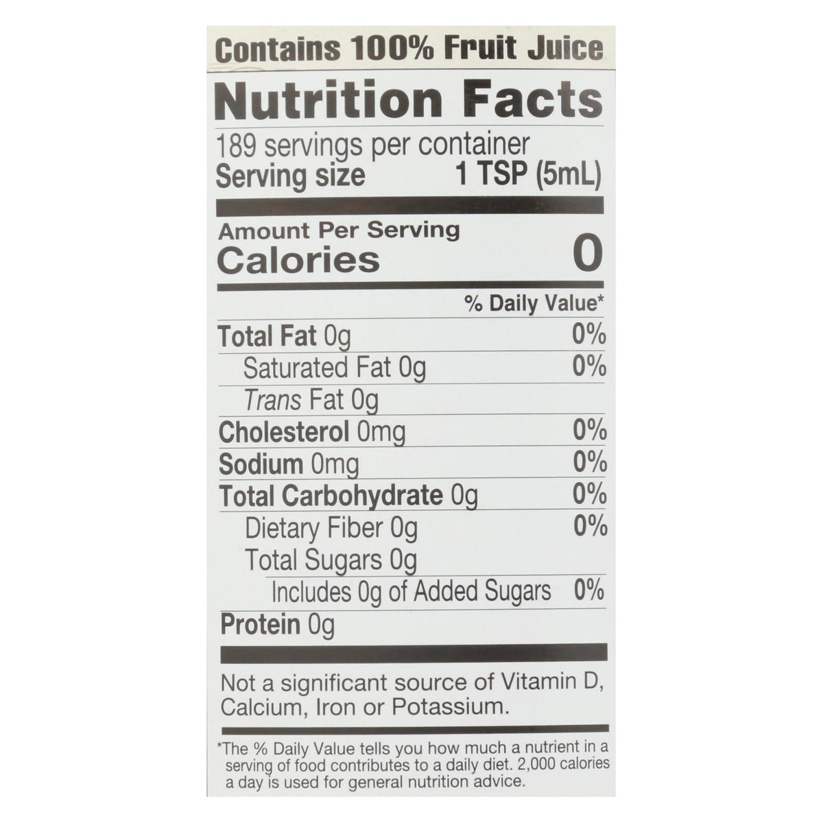 Lakewood Organic Pure Lime Juice, 32 fl oz (Case of 6)