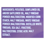 Boulder Canyon Malt Vinegar & Sea Salt Kettle Cooked Chips, 6.5 oz (Case of 12)