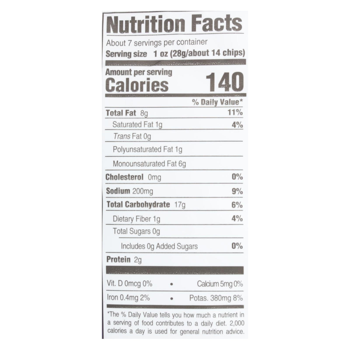 Boulder Canyon Malt Vinegar & Sea Salt Kettle Cooked Chips, 6.5 oz (Case of 12)