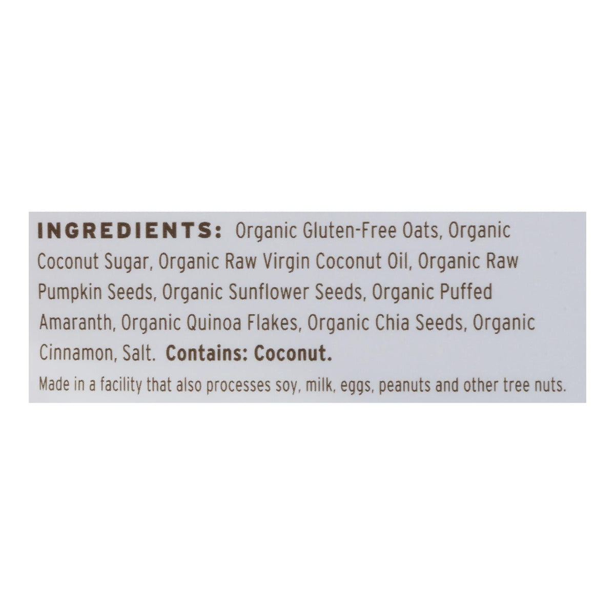 Purely Elizabeth Organic Pumpkin Fig Ancient Granola Cereal & Puffs, 12 oz (Case of 6)