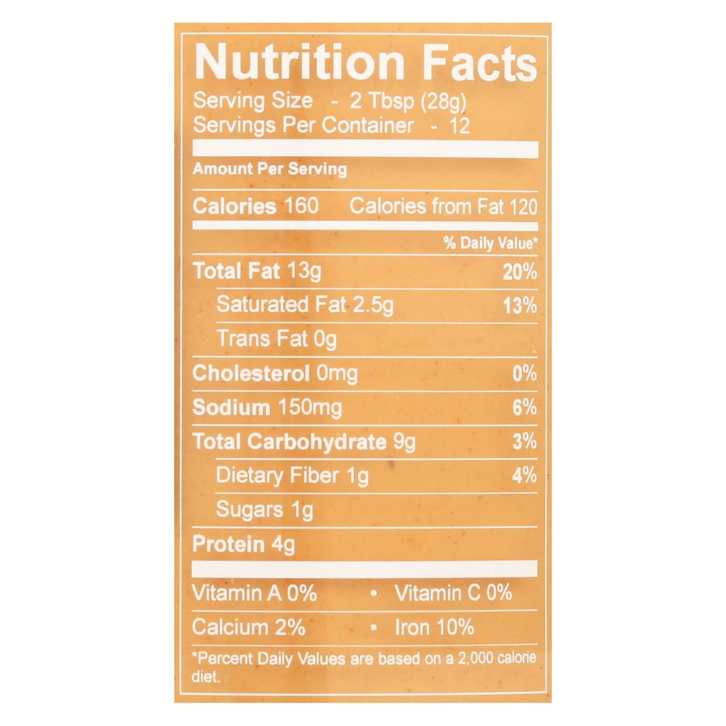 Georgia Grinders Cashew Butter, 12 oz (Case of 12)