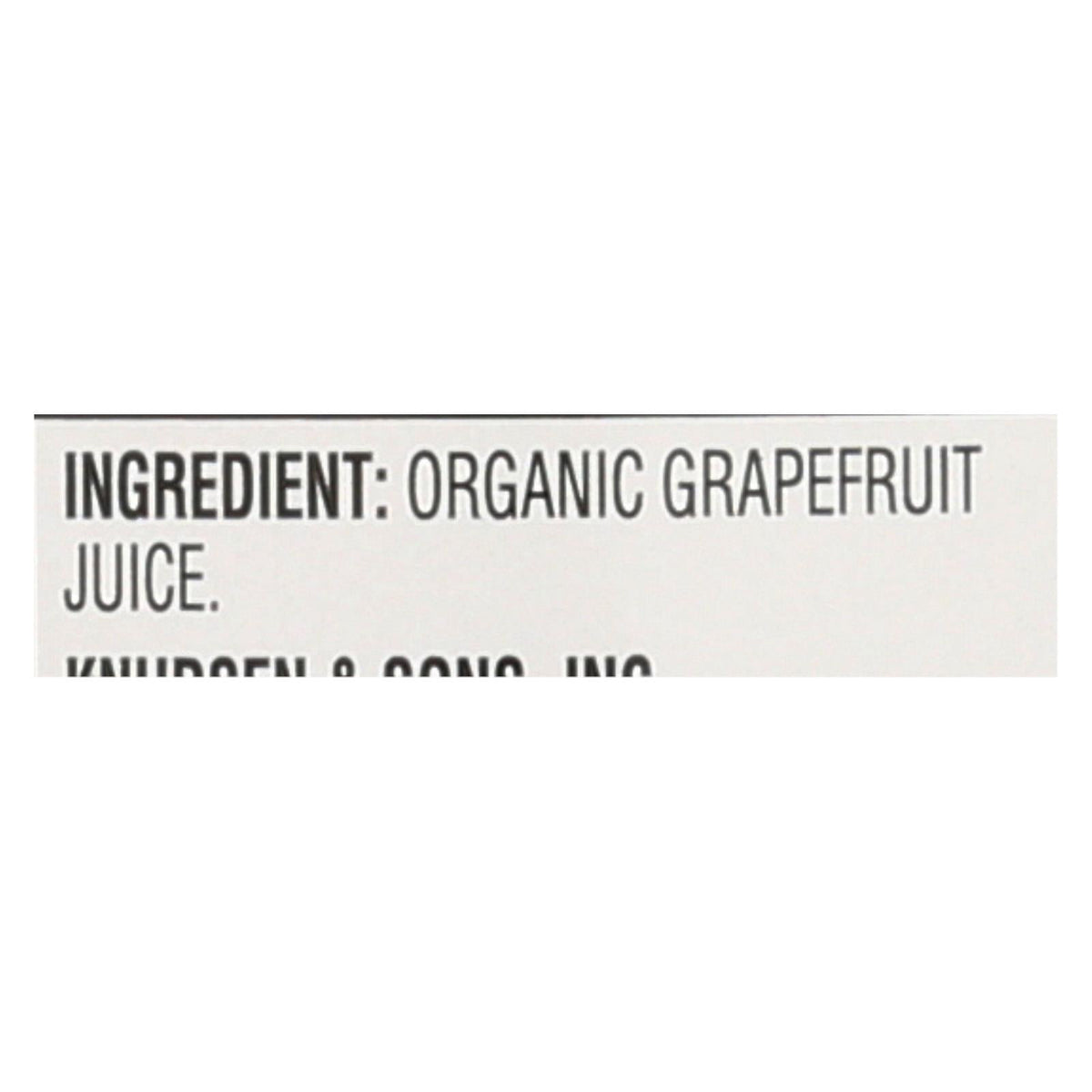 R.W. Knudsen Organic Grapefruit Juice, 32 fl oz (Case of 6)