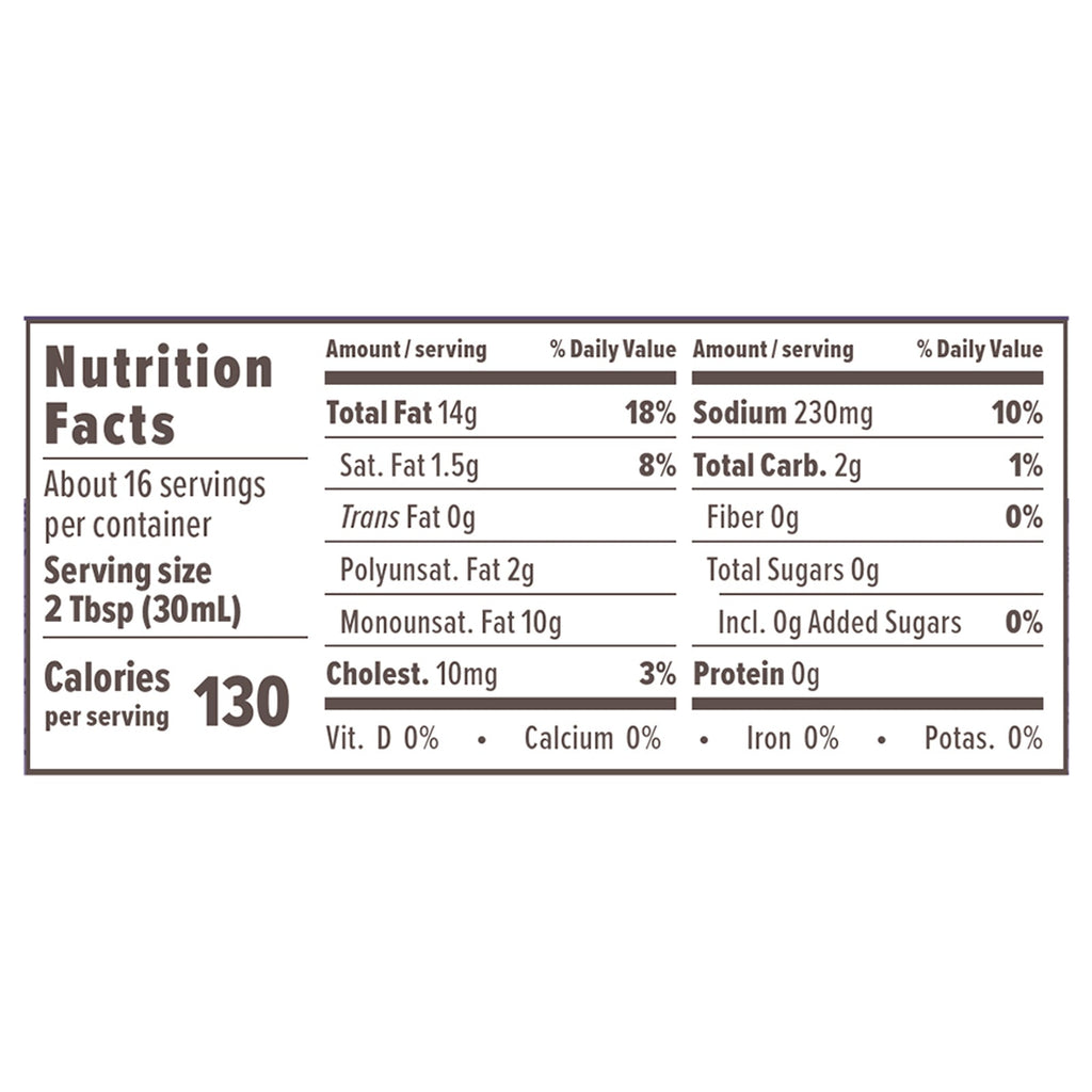 Primal Kitchen Caesar Dressing with Avocado Oil, 16 oz (Case of 6)