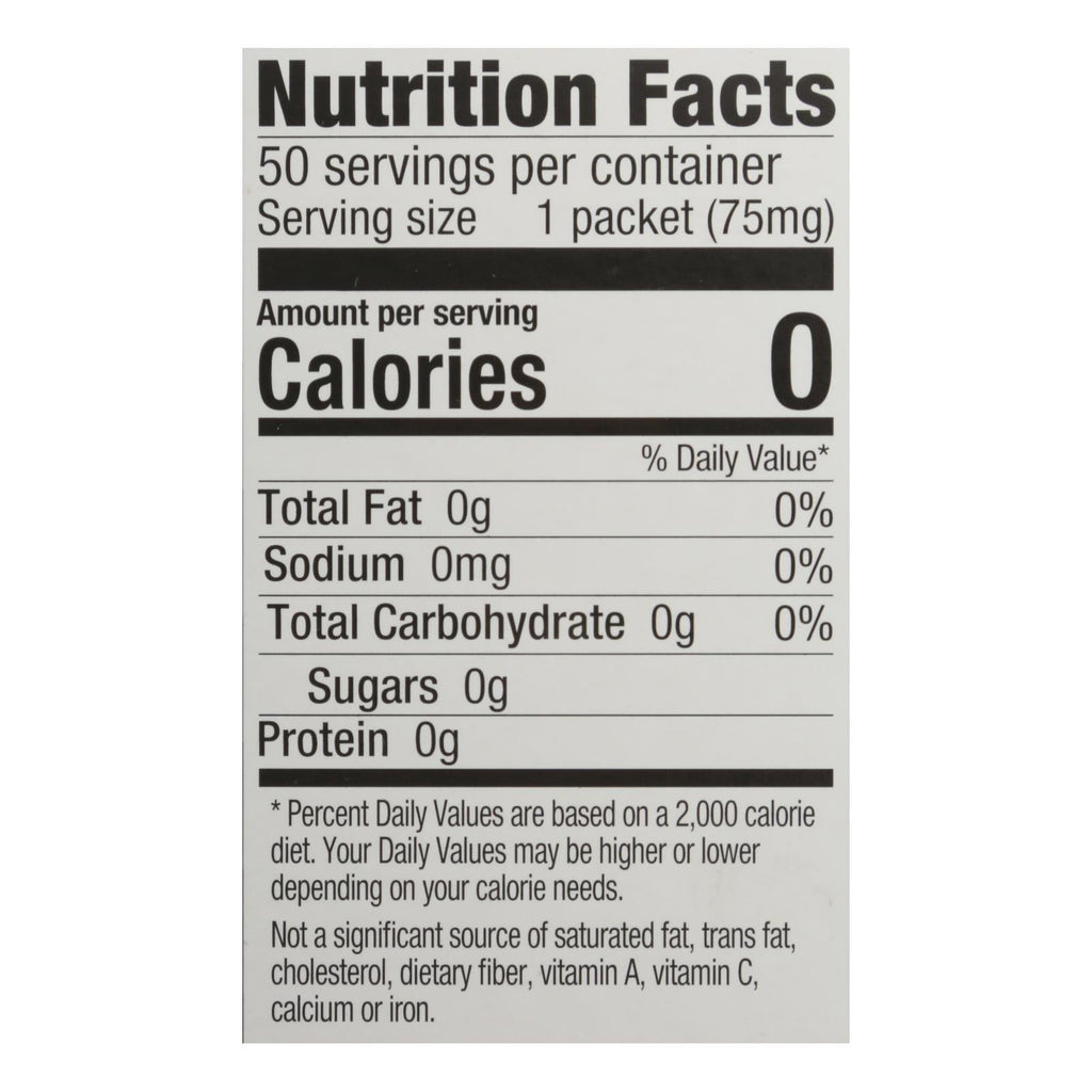 Stevita Organic Extra Sweet Stevia, 0.13 oz (Case of 6)