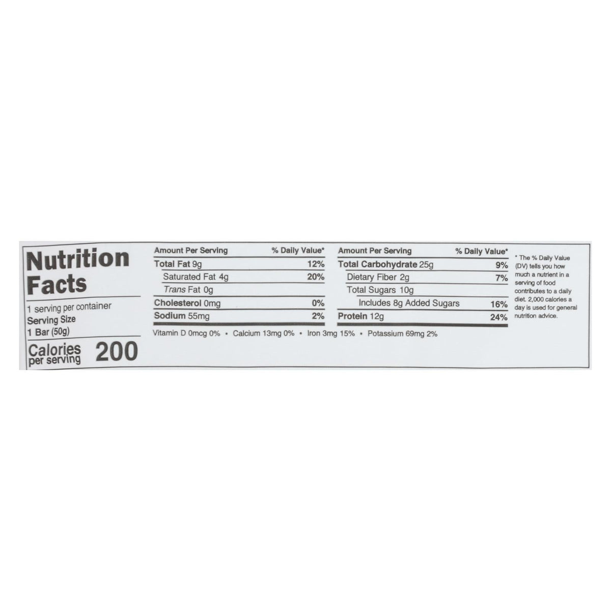 Trubar Cookie Dough Bar, 1.76 oz (Case of 12)